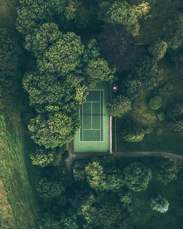 Terrain de tenis